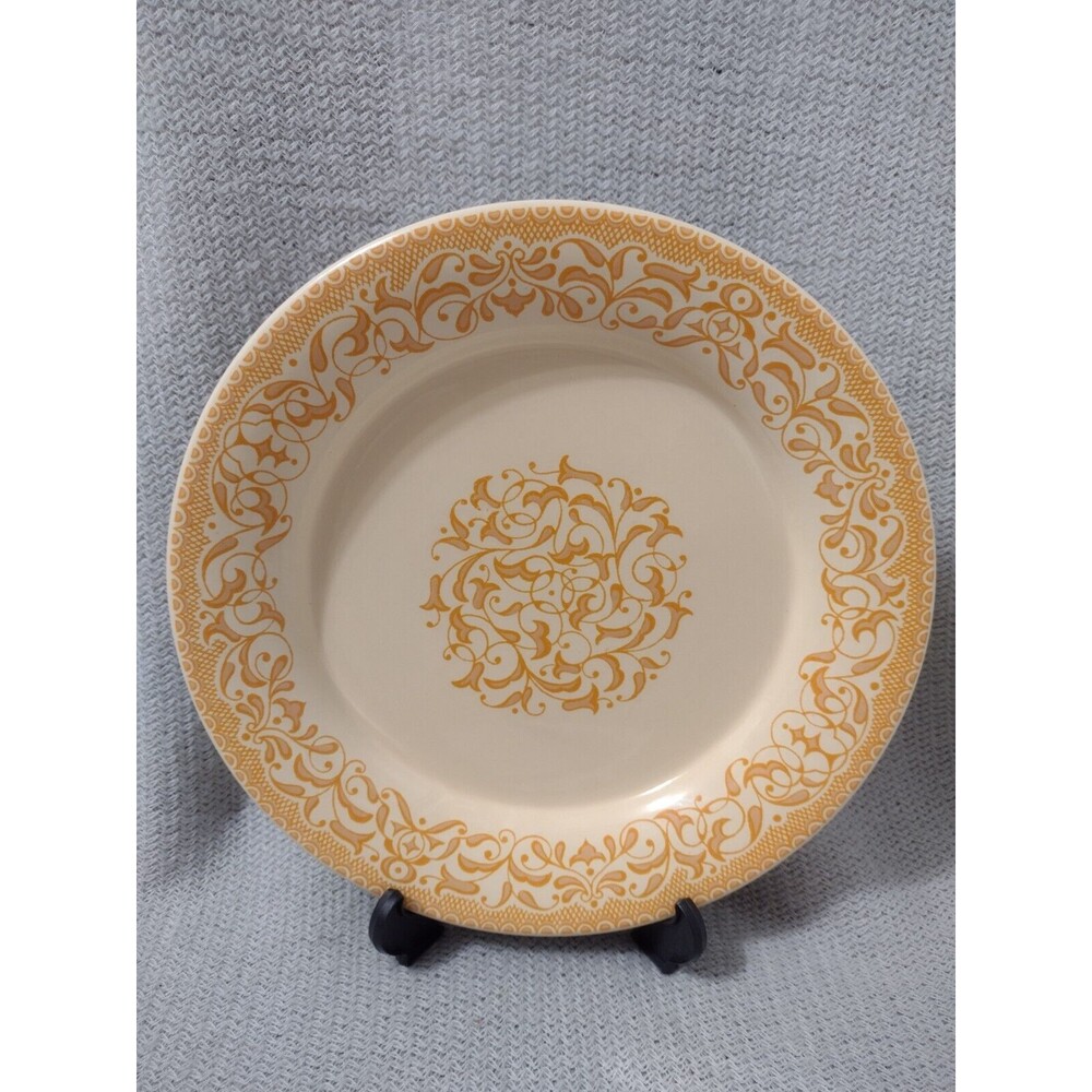 Vintage FRANCISCAN Gingersnap 10 3/4" Dinner Plate Earthenware